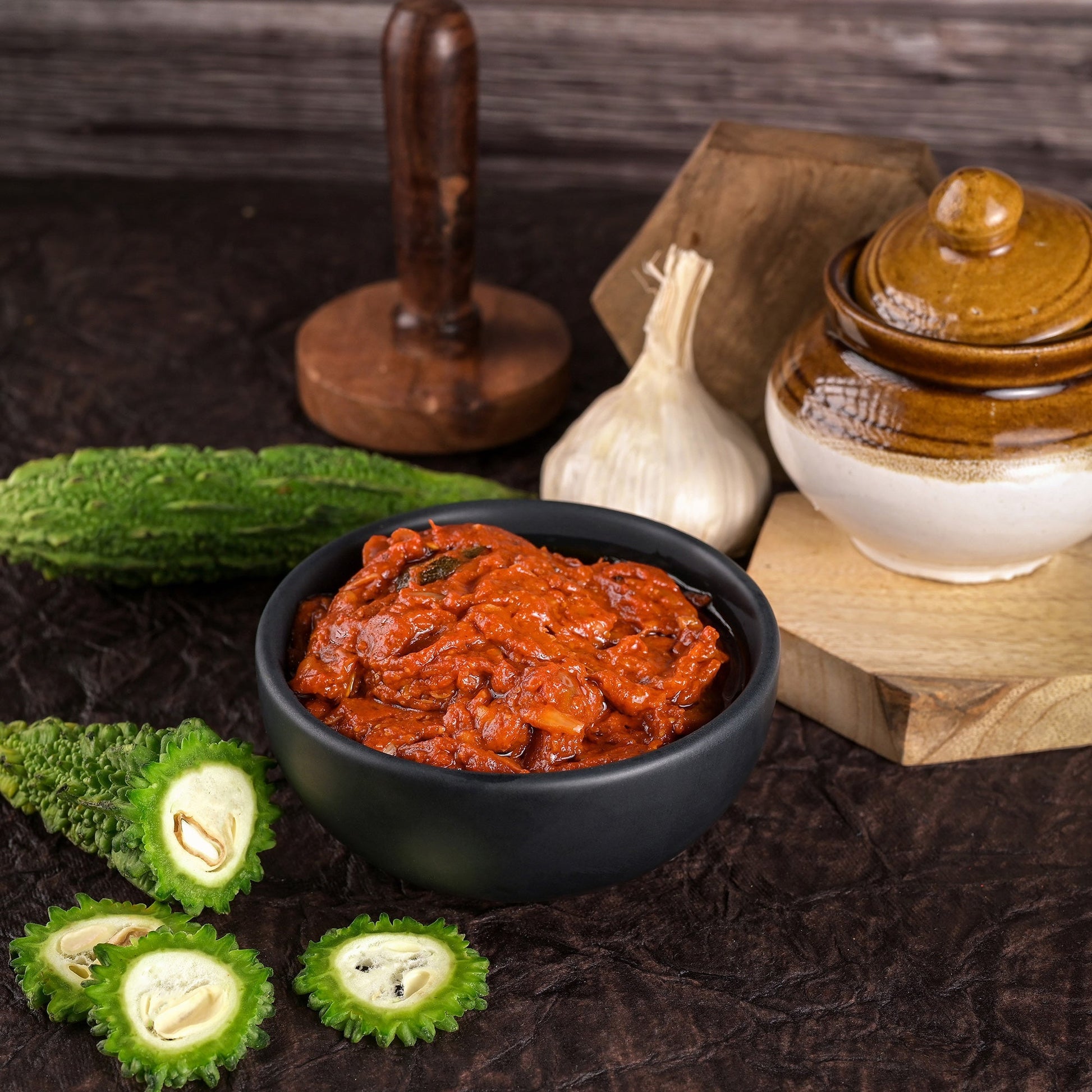 Mithos Bitter gourd pickle