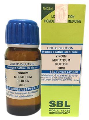 SBL Zincum Muriaticum Dilution 30 CH