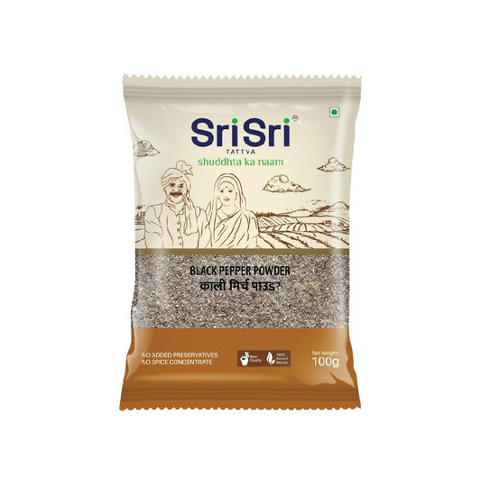 sri sri tattva black pepper powder - kali mirch