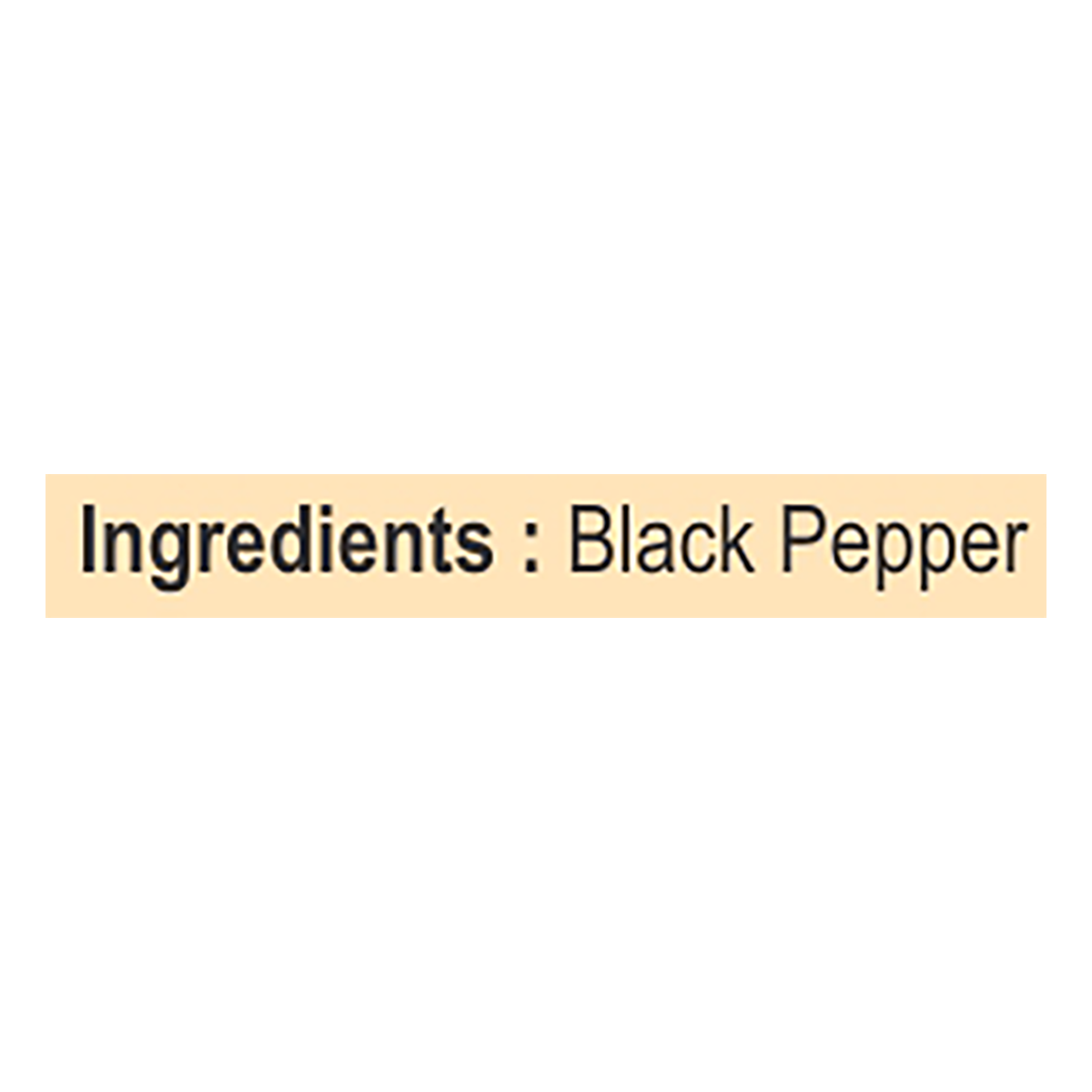 Patanjali Black Pepper Whole