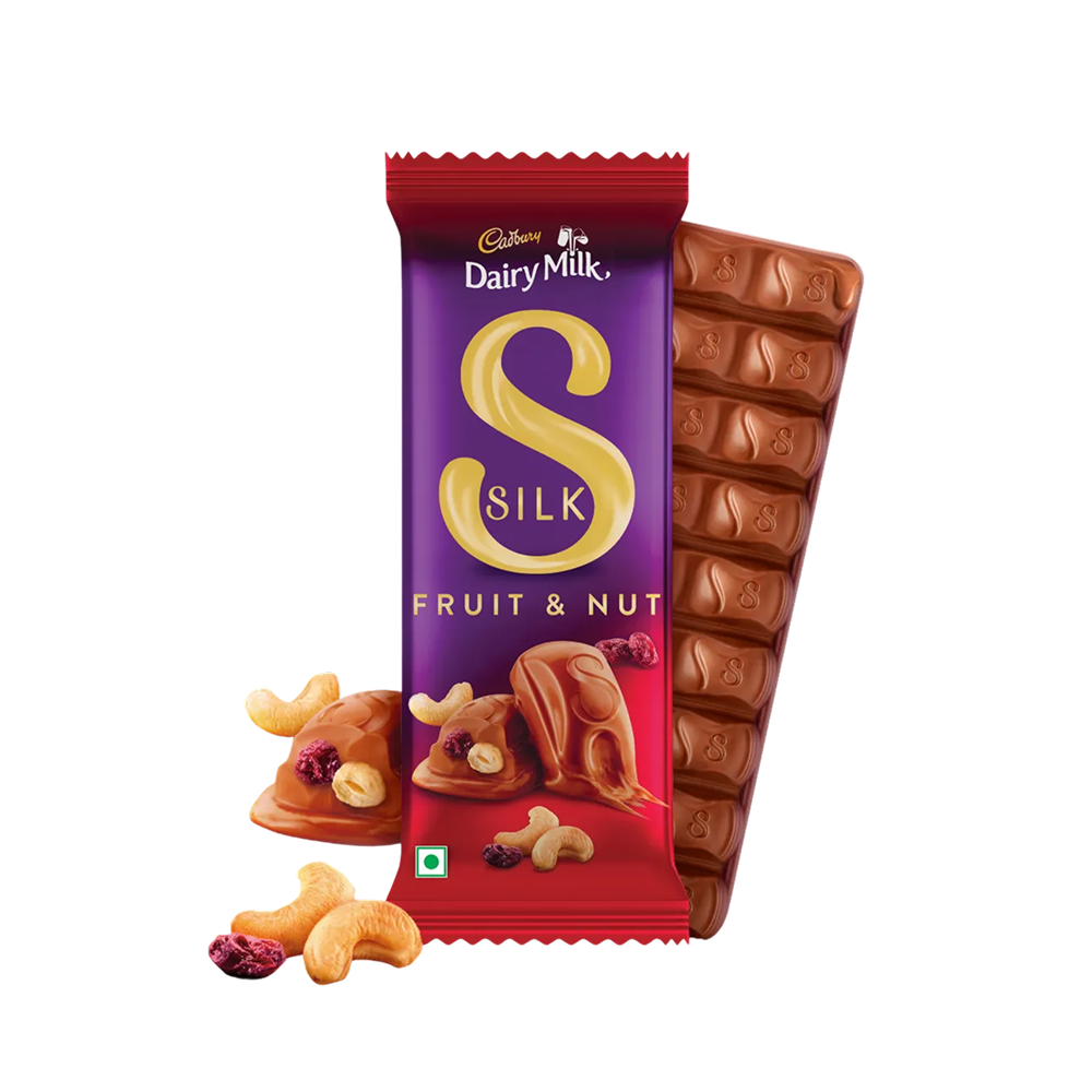 Cadbury Dairy Milk Silk Fruit & Nut Milk Chocolate Bar