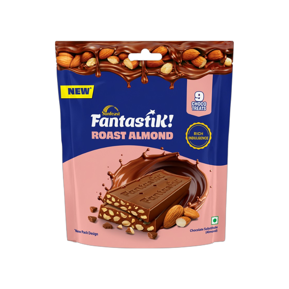 Sunfeast Fantastik Roast Almond Choco Treats