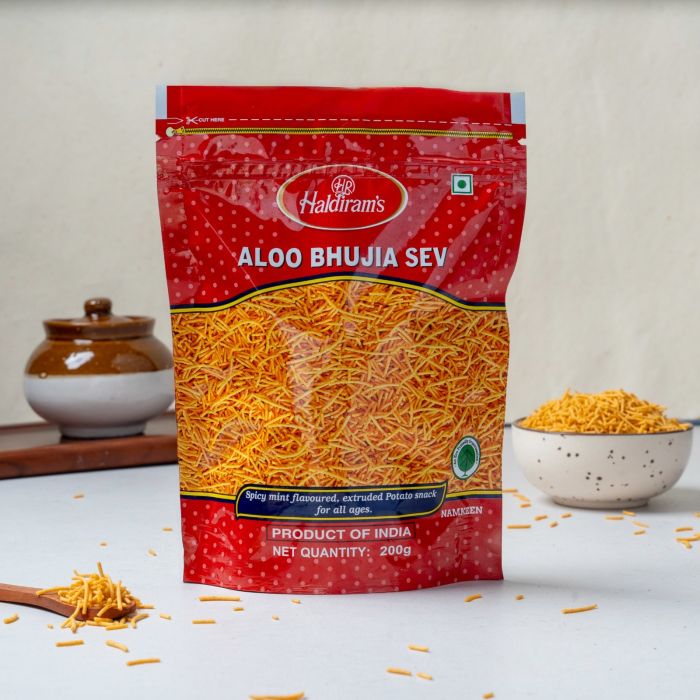 Haldiram's Namkeen Aloo Bhujia - PUSHMYCART