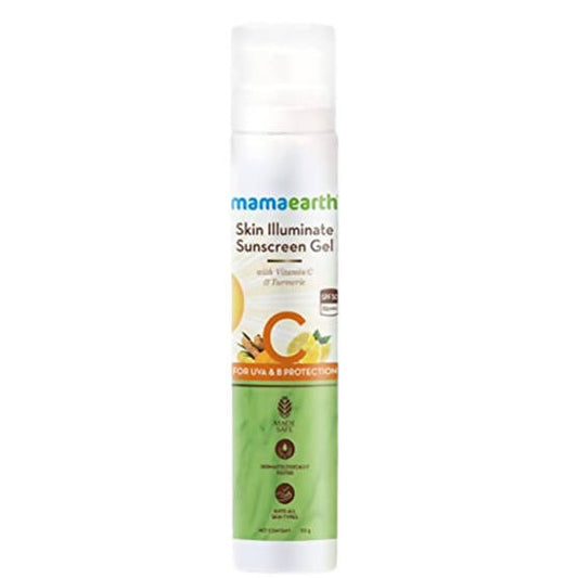 Mamaearth Skin Illuminate Sunscreen Gel with SPF 50 Pa+++