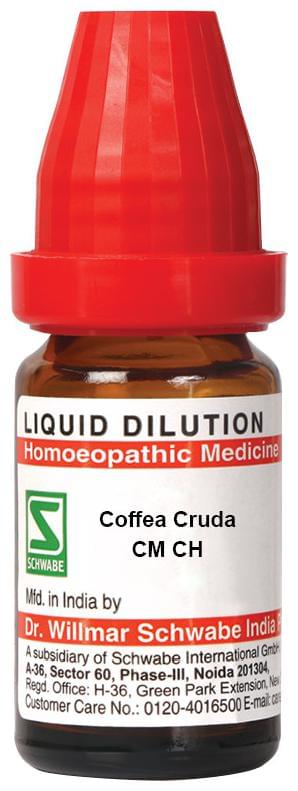 Dr Willmar Schwabe India Coffea Cruda Dilution CM CH