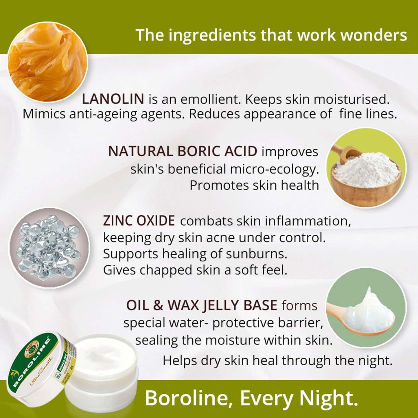Boroline Antiseptic Ayurvedic Cream