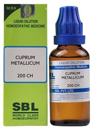 SBL Cuprum Metallicum Dilution 30 CH