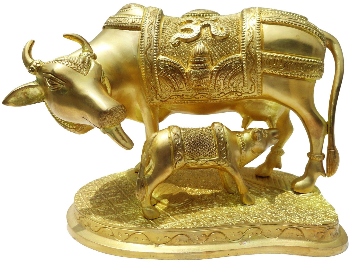 Brass Gaye Bachdha SF Statue