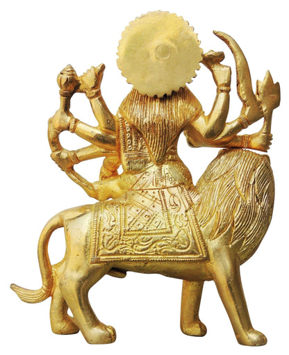 Brass Durga Ji Goddess Statue