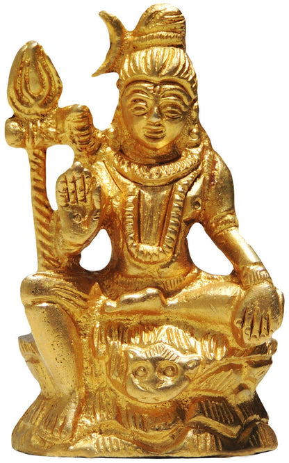 Brass Shankar Ji Statue