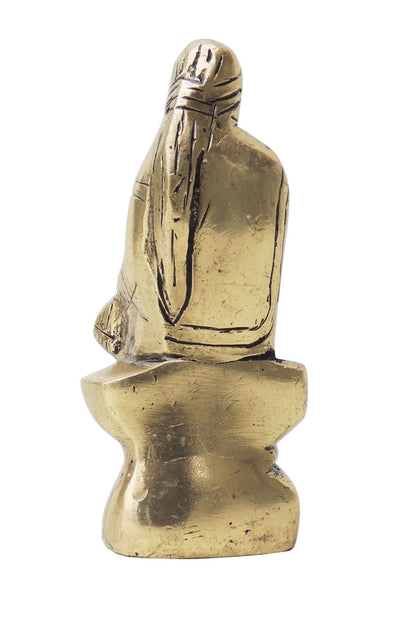 Brass Sai Baba Statue