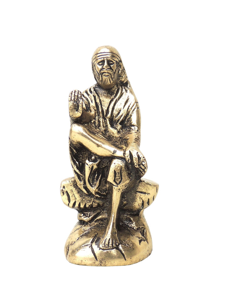 Brass Sai Baba Statue