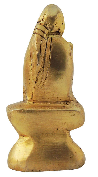 Brass Sai Baba God Idol Statue