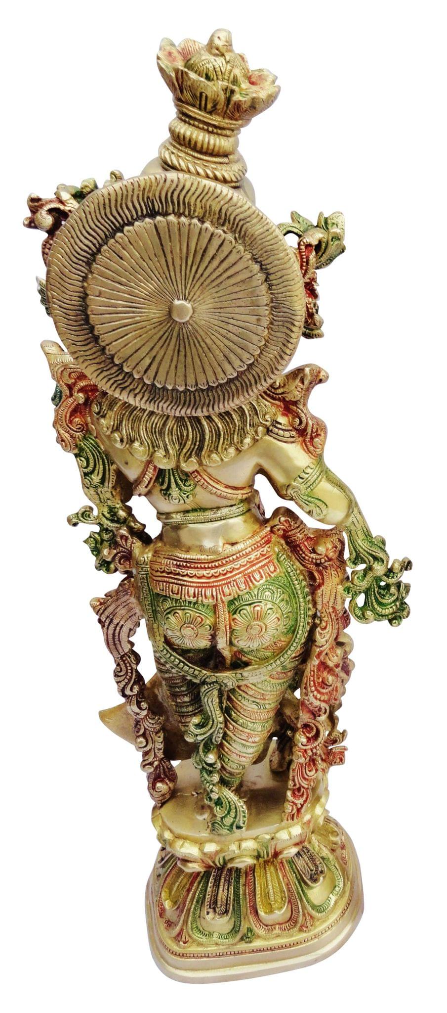 Brass Radha God Idol Statue