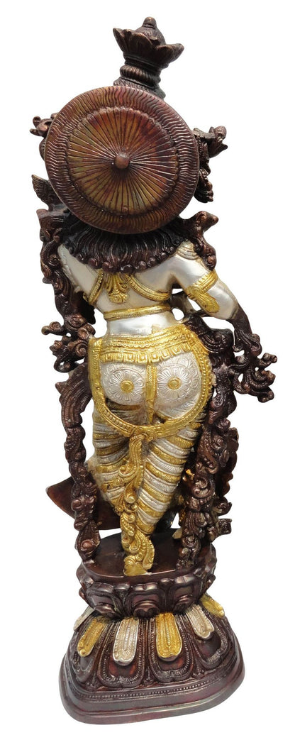 Brass Radha God Goddess Statue