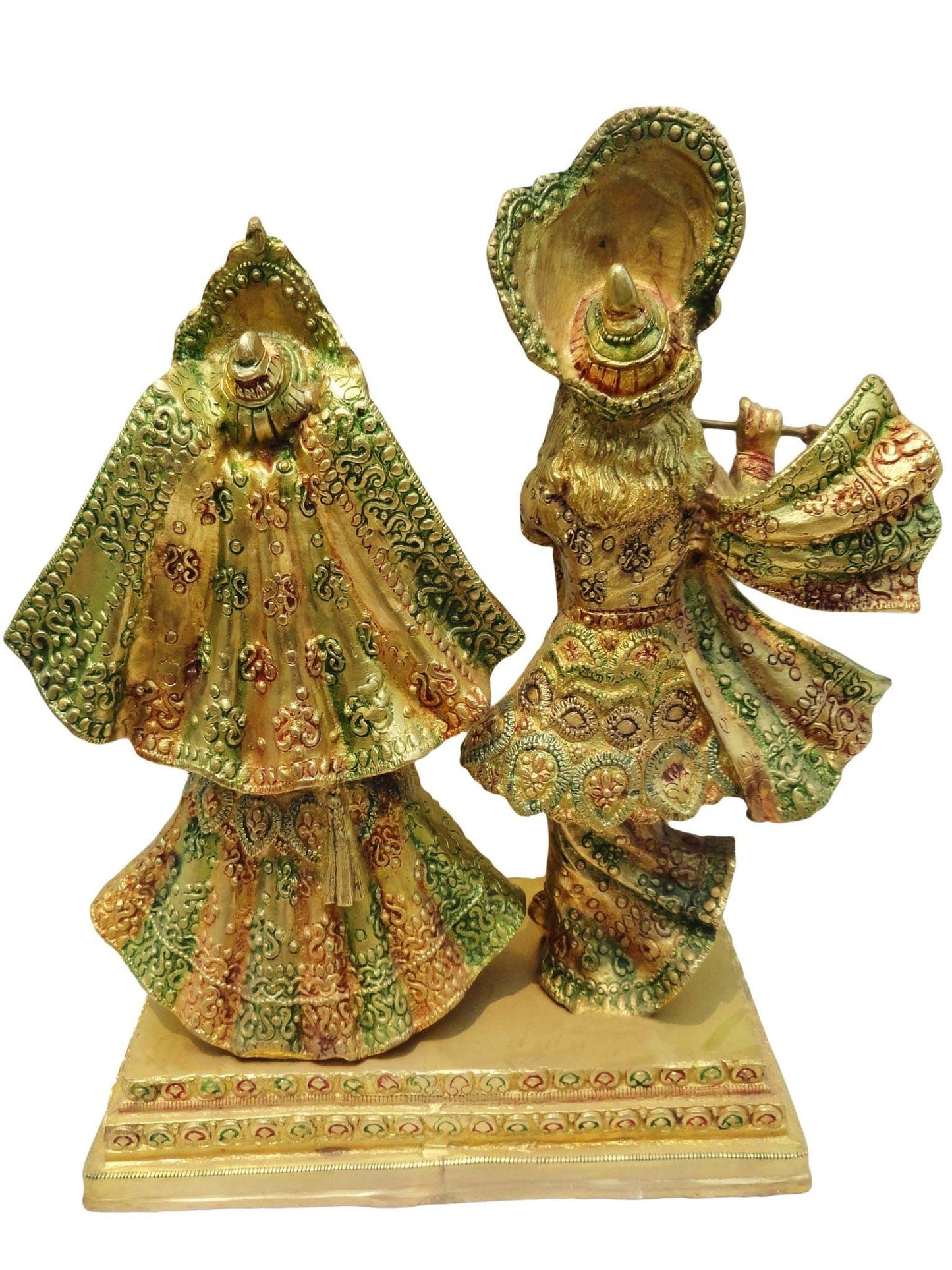 Brass Radha Krishan Pair