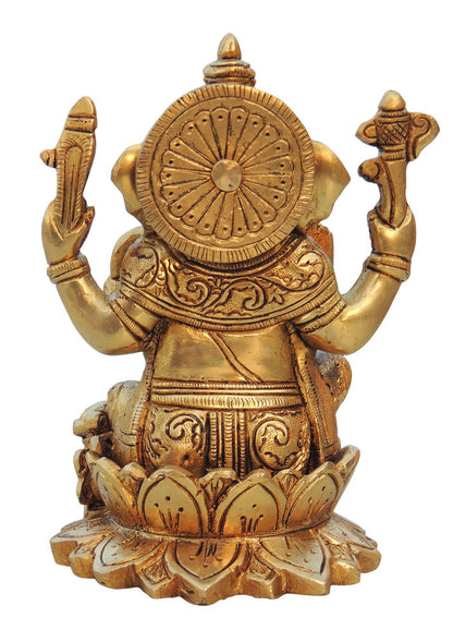 Brass Ganesh Ji Statue