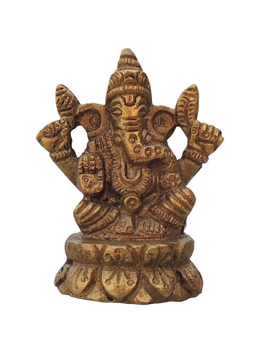 Brass Ganesh Ji Statue