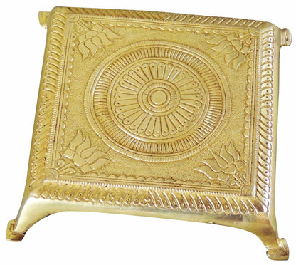 Brass Chowki For God Statue