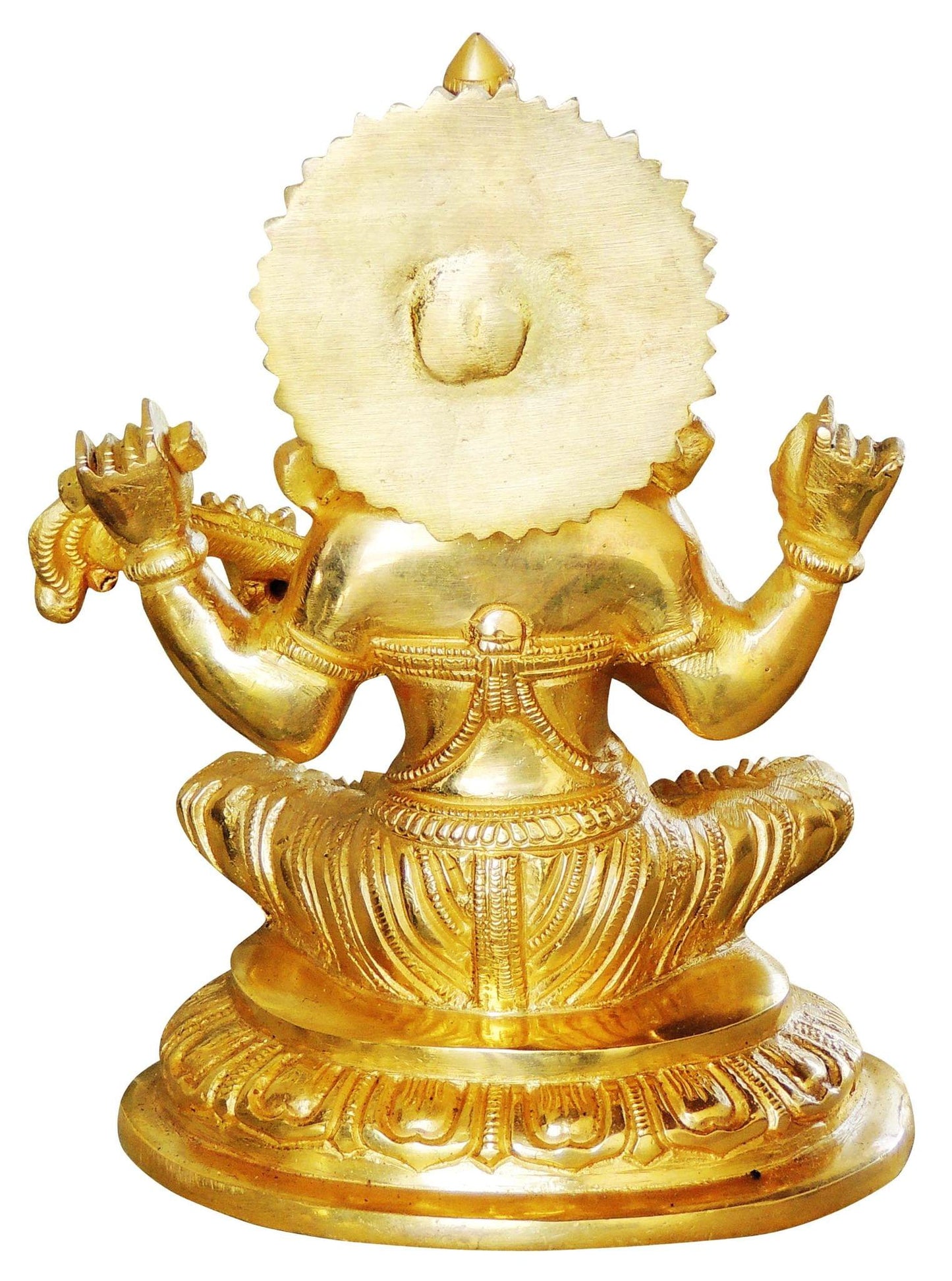 Brass Saraswati Ji Goddess Idol Statue