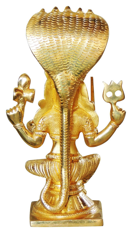 Brass Kalmari God Idol Statue