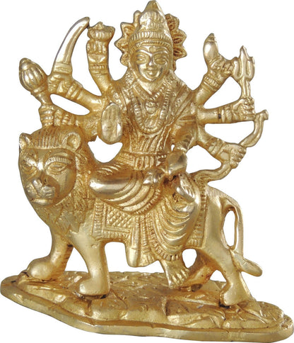 Brass Goddess Durga Superfine Idol