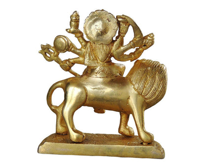 Brass Goddess Durga Superfine Idol