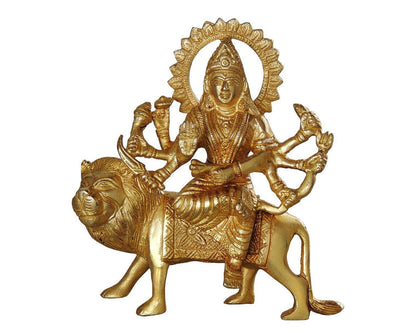 Brass Goddess Durga Superfine Idol