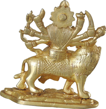 Brass Goddess Durga Superfine Idol