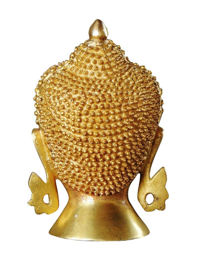 Brass Buddha Head Big Statue