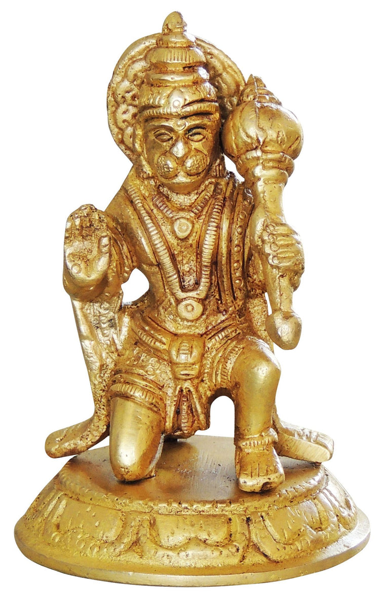 Brass Hanuman Ji God Idol Statue