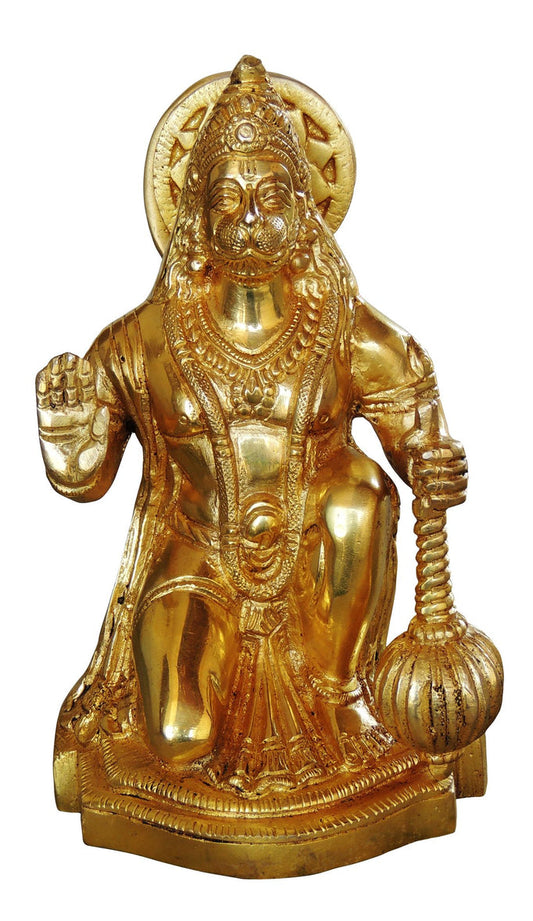 Brass Hanuman Ji God Idol Statue