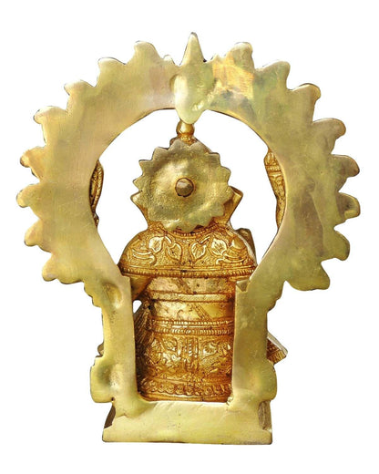 Brass Ganesh Ji God Idol Statue