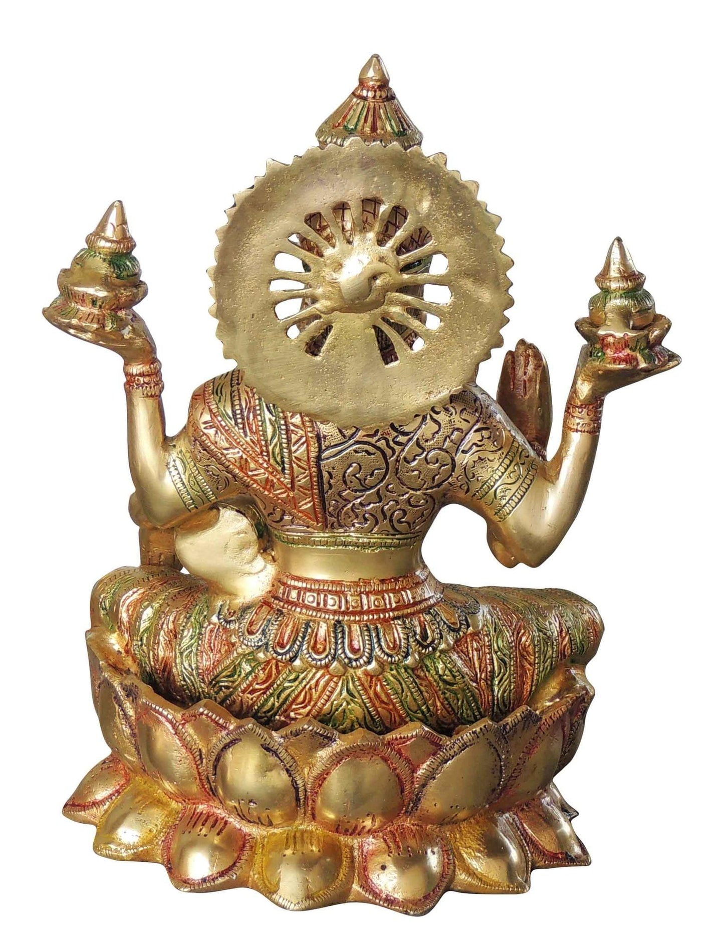 Brass Laxmi Ji Goddess Idol Statue