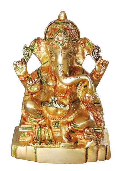 Brass Ganesh Colour