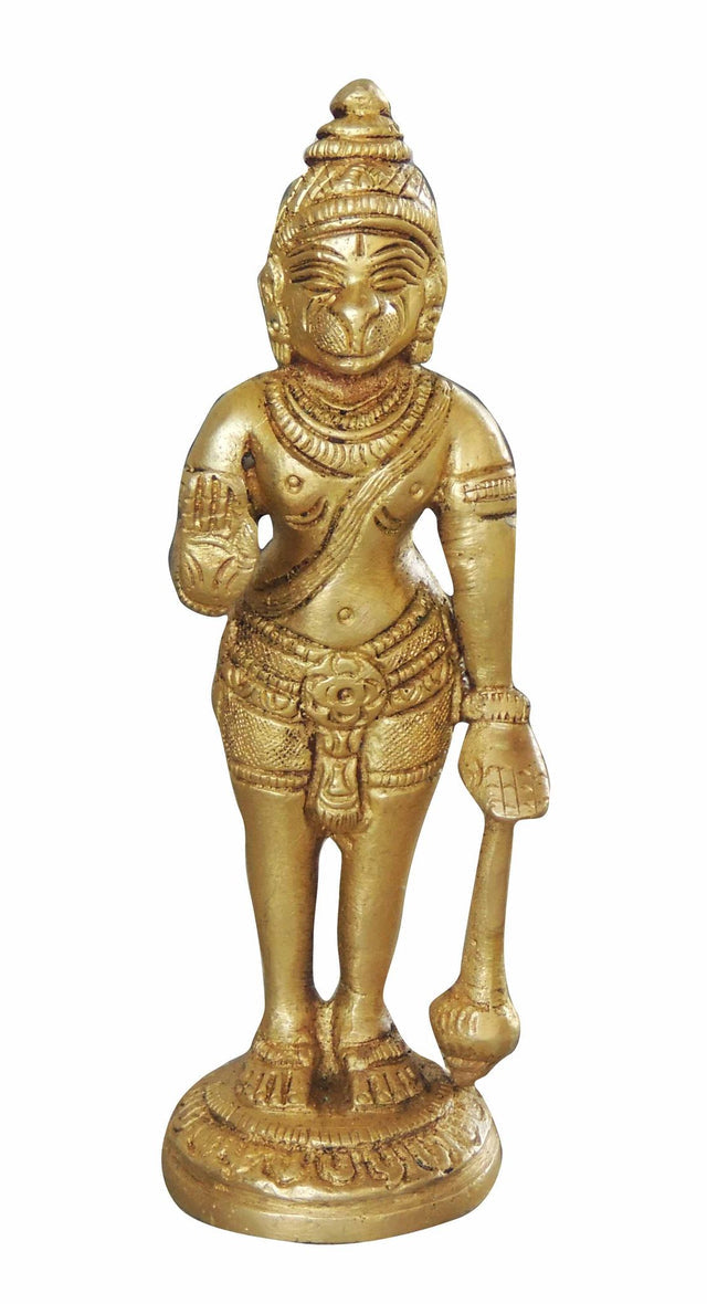 Brass Hanuman Ji God Idol Statue