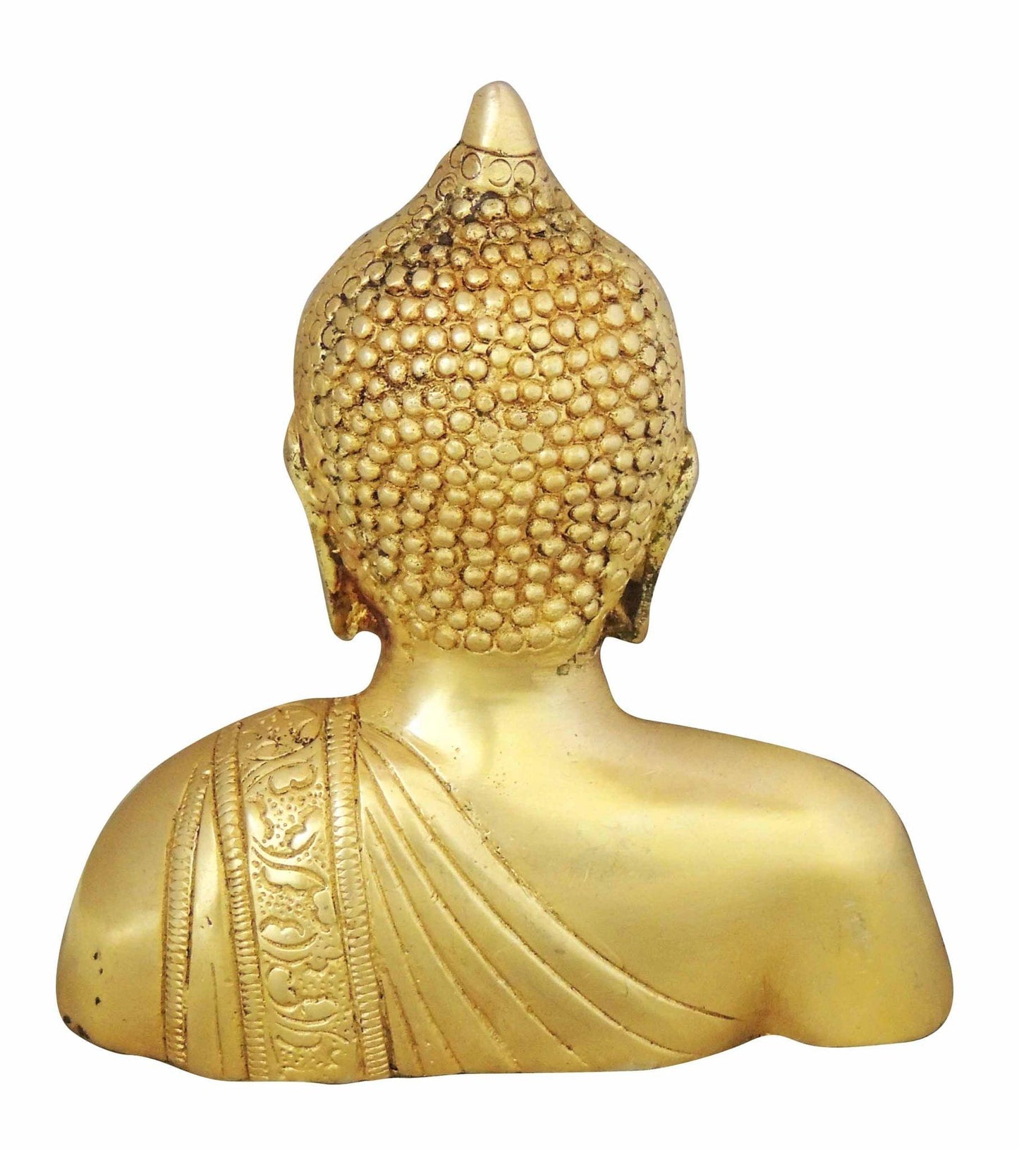 Brass Buddha Half Statue