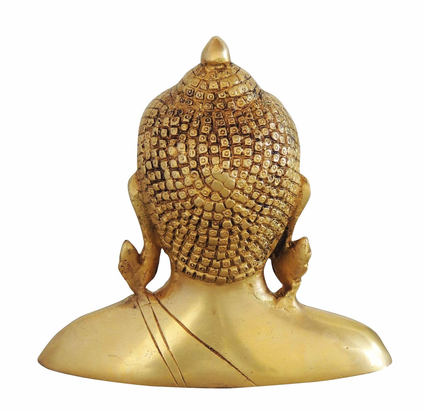 Brass Buddha Half Statue