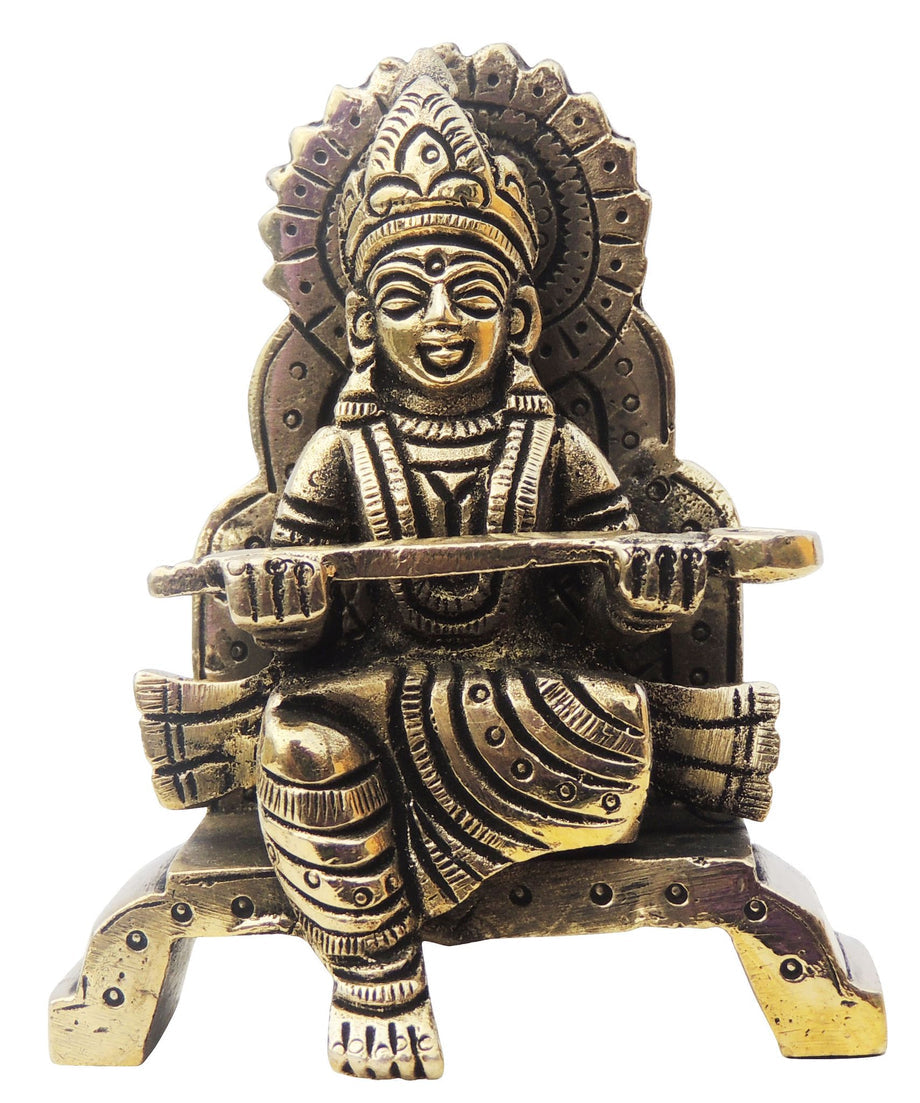 Brass Maa Annapurna Devi Statue