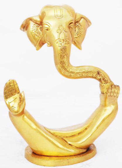 Brass Ganesh Ji Invisible Statue