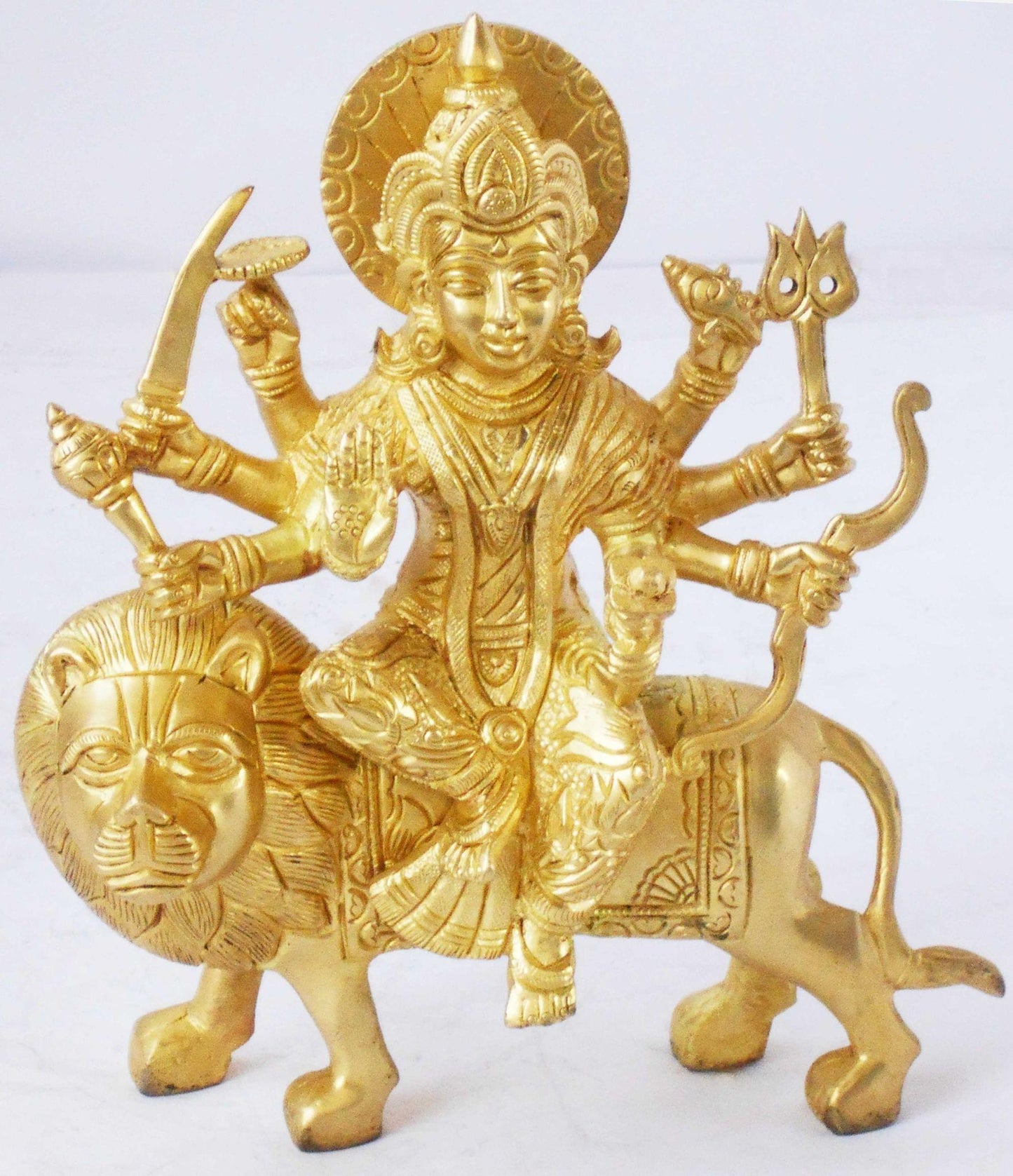 Brass Durga Ji Goddess Idol Statue