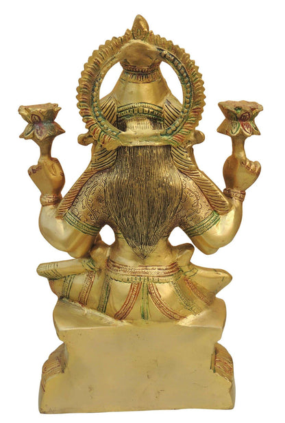 Brass Lakshmi Ji statue Idol