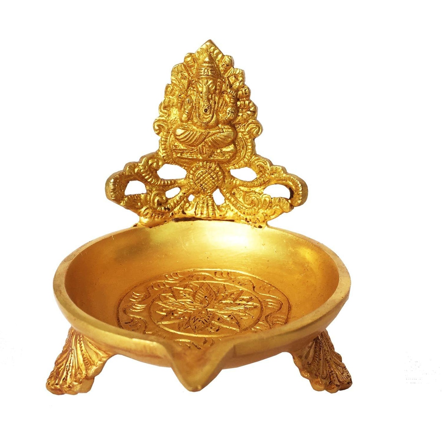 Brass Ganesh Oil Lamp Deepak