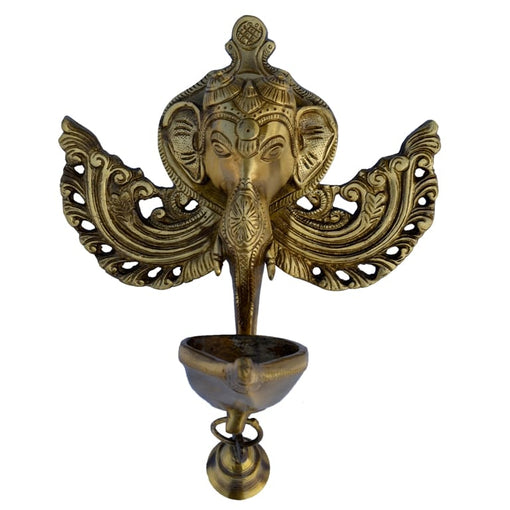 Brass Ganesa Oil Lamp Deepak