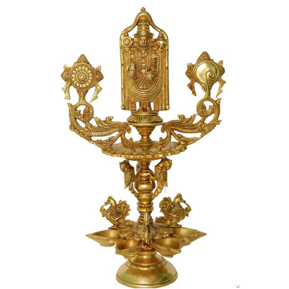 Brass Tiruipati Bala Ji Decorative Deepak