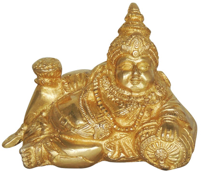 Brass Kuber Ji Statue