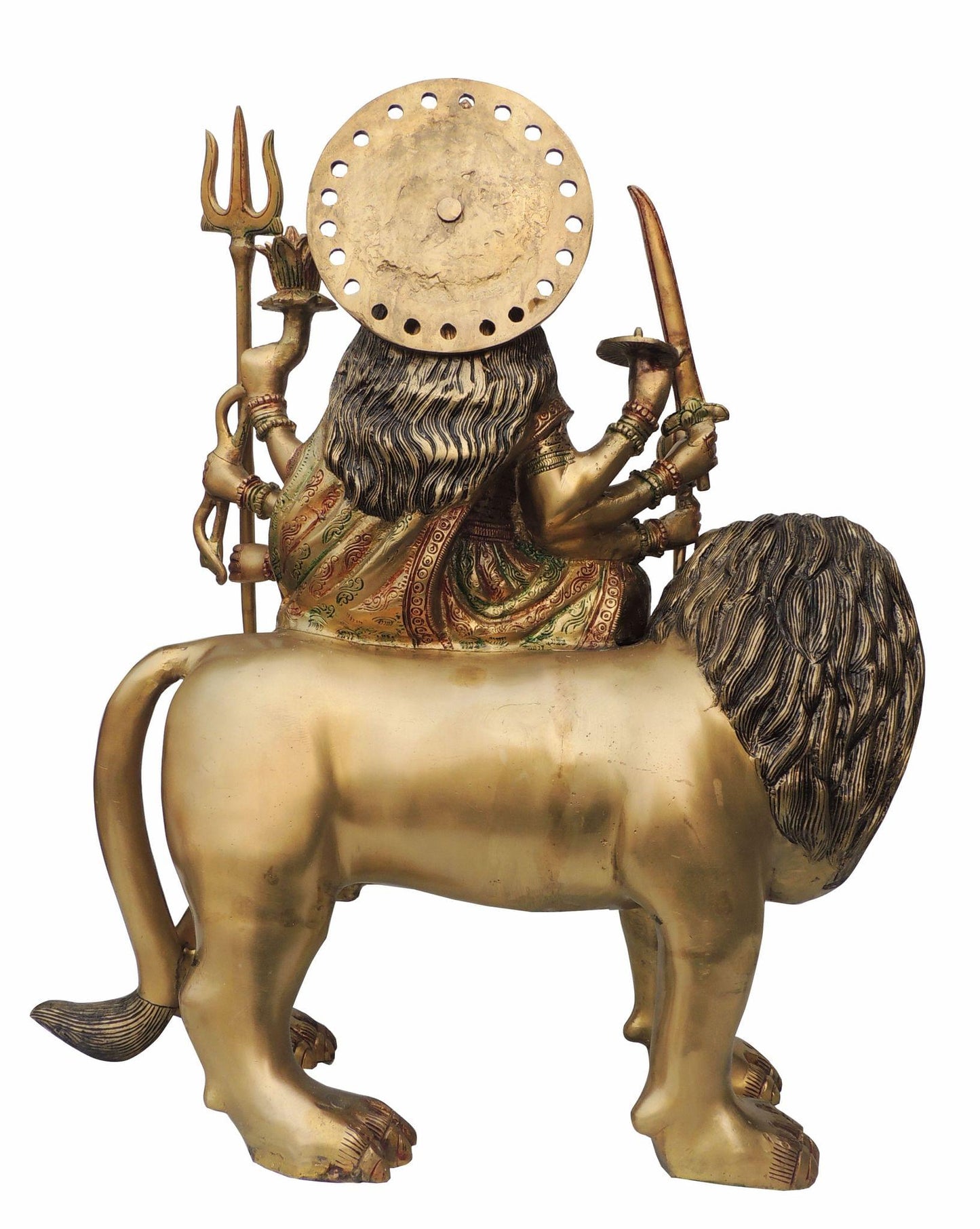 Brass Durga Ji Goddess Idol Statue