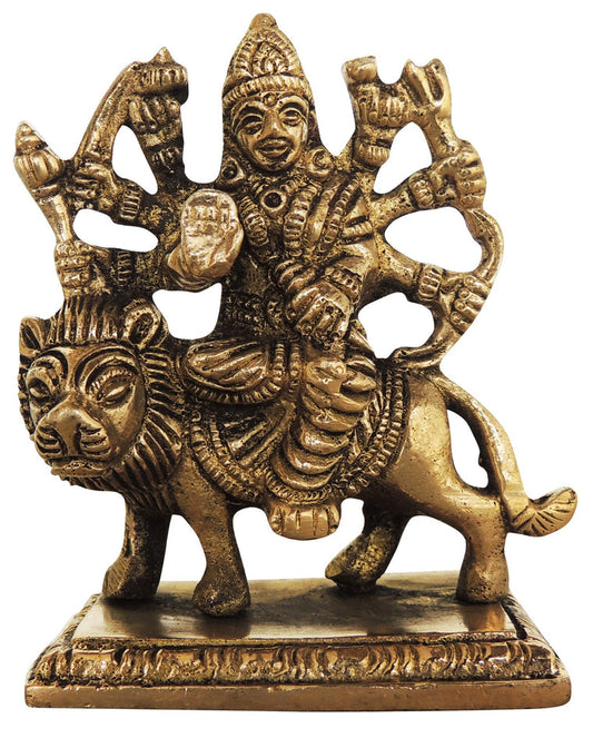 Brass Durga Ji Idol Statue