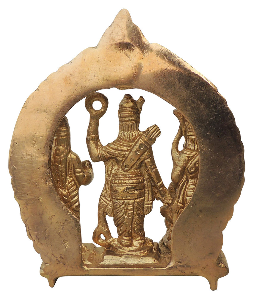 Brass Ram Darbar Statue