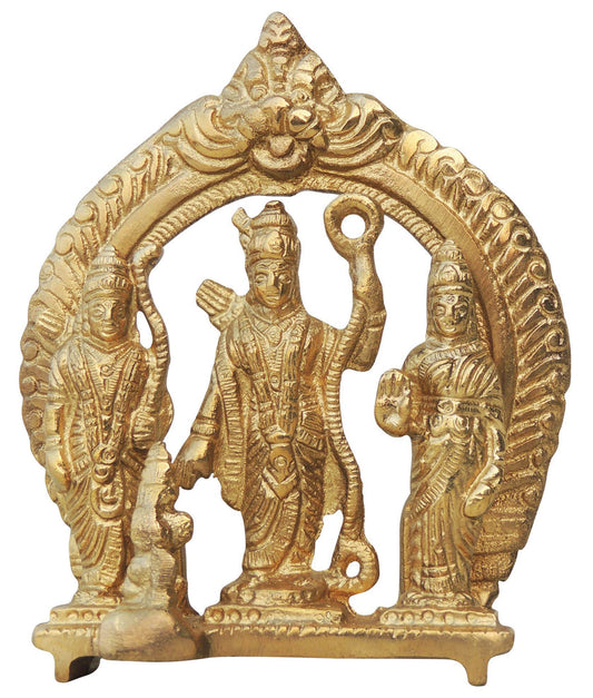 Brass Ram Darbar Statue